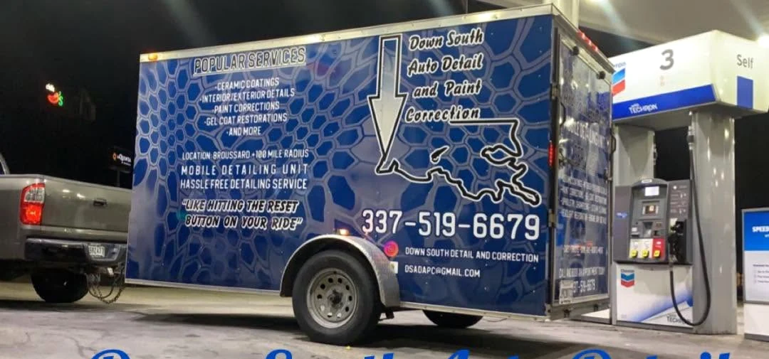 Down South Auto Detail mobile detailing trailer